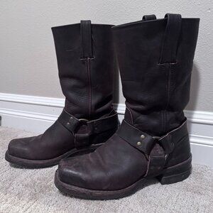 Frye Harness 12R Mens 8.5 / Womens 10 - Dark Brown